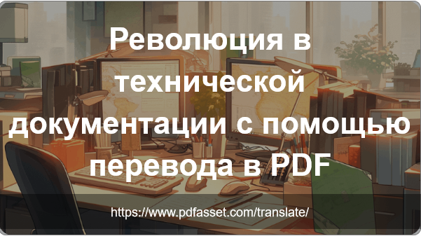 Революция в технической документации с помощью перевода в PDF