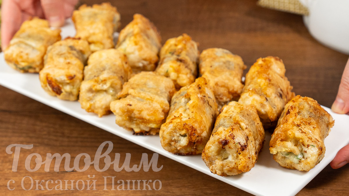 Рыбные рулетики