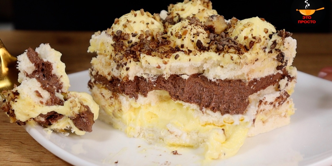 Торт «Воздушный поцелуй»: простой в приготовлении десерт на любой праздник