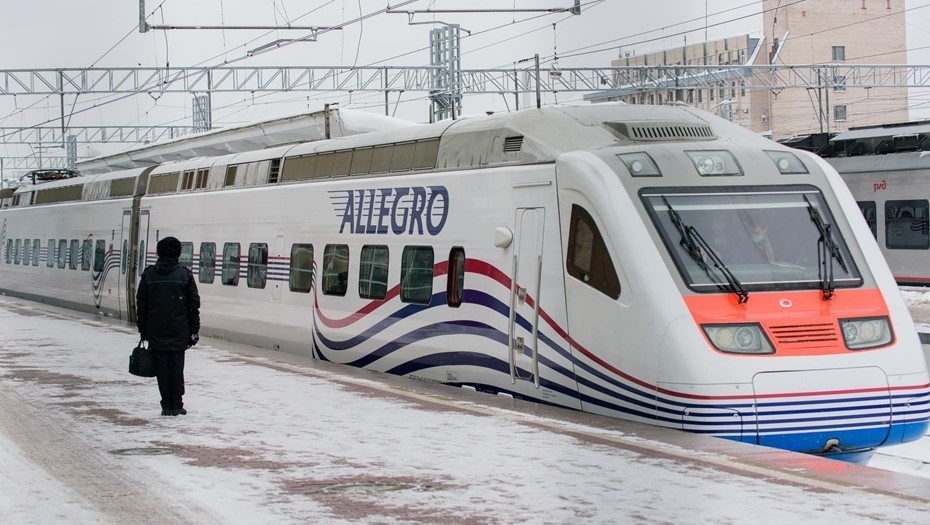    Поезд Allegro в Петербурге. Архив. Автор фото: Ермохин Сергей/"ДП"