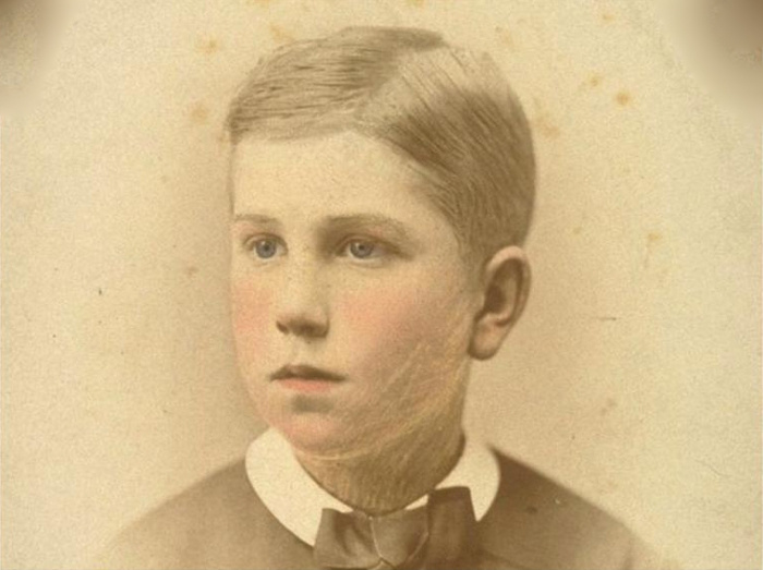 Уильям Рэндольф Херст в детстве. / Фото: www.sunnycv.com