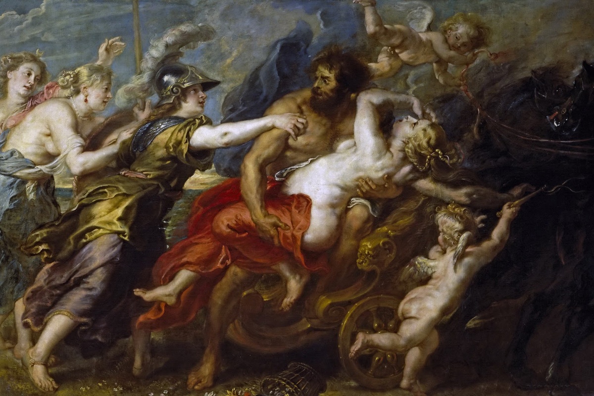 Похищение Персефоны. Питер Пауль Рубенс 1636 — 1637. Музей Прадо, Мадрид, Испания
