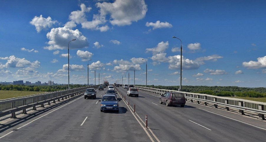    Мост через Оку в Рязани, фото: ЯндексКарты