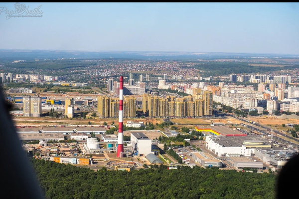 Вид на город