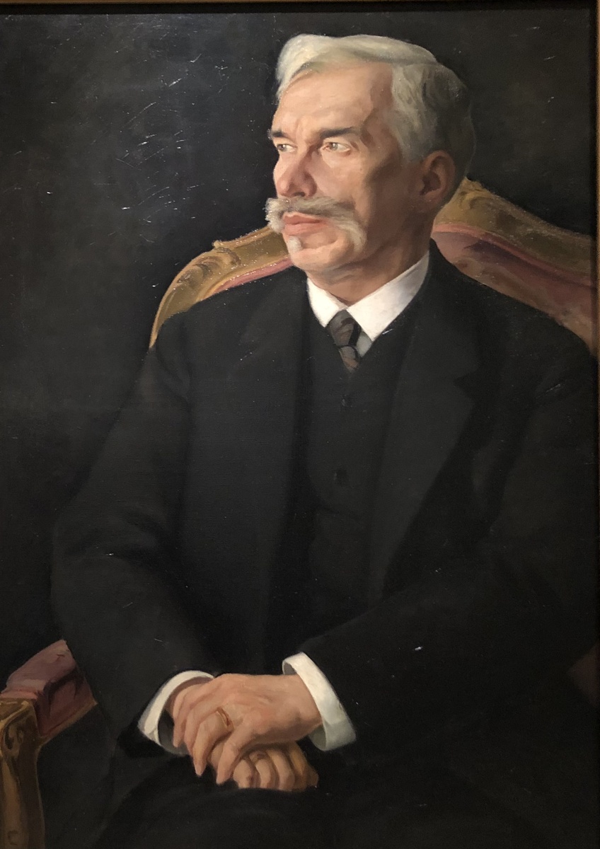 Д. Мельников. Портрет Сергея Ивановича Щукина (1913-1915)