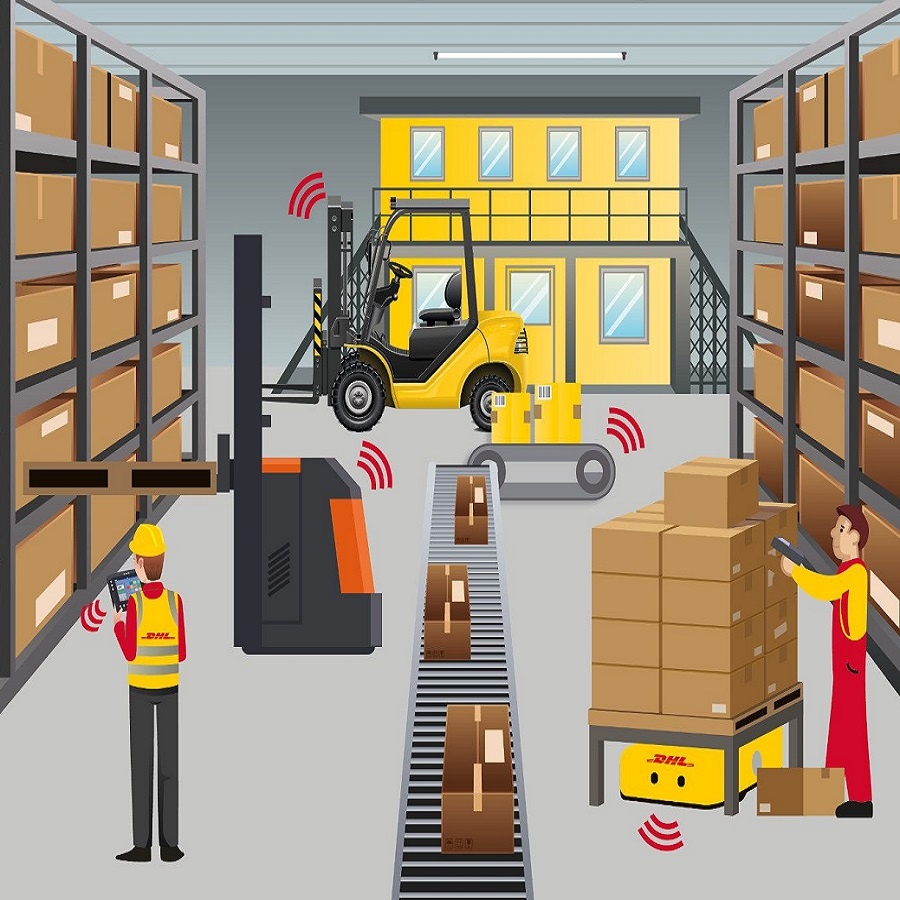 Работа логистического центра