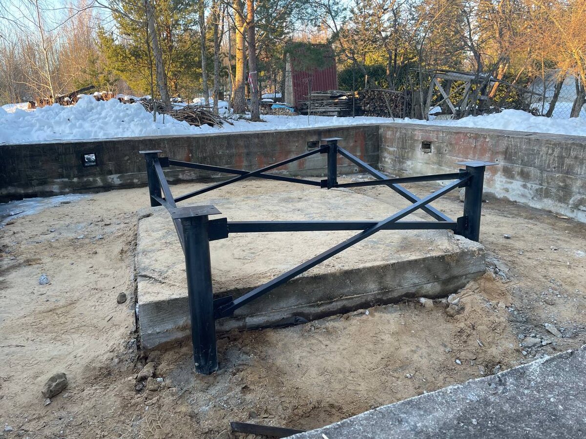 Фундамент под печь