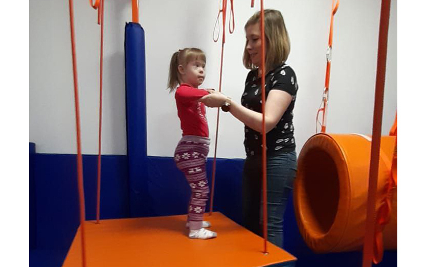    Для детей с ограниченными возможностями здоровья проводятся занятия сенсорной интеграции. Фото предоставил благотворительный фонд «Акварель».