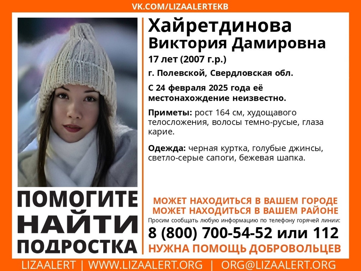    Фото: поисковый отряд «Лиза Алерт» Свердловской области