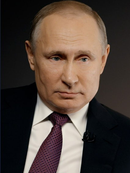 Рис. 1. Президент Российской Федерации Путин В.В. (1952 г.р.)