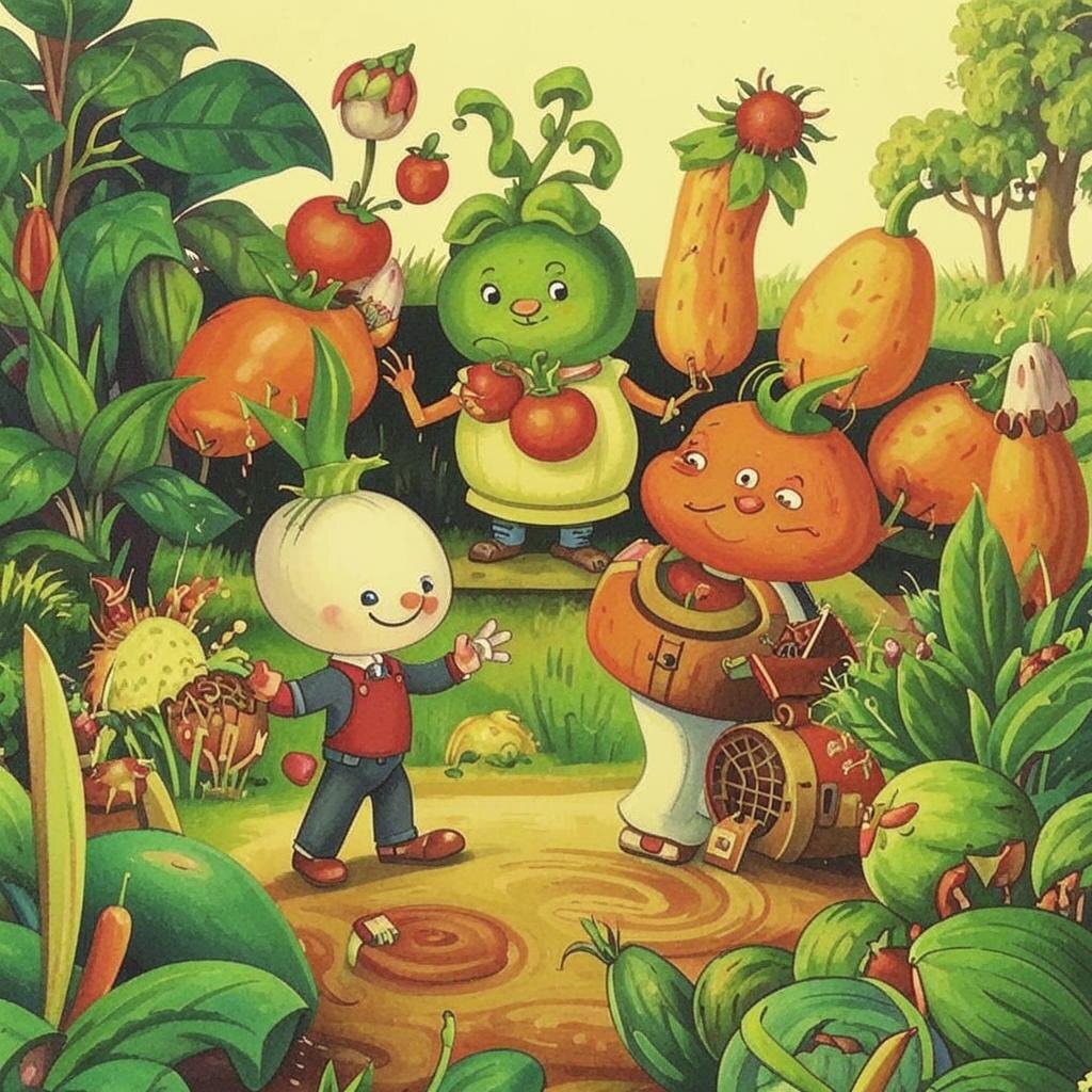 Чиполлино и его друзья