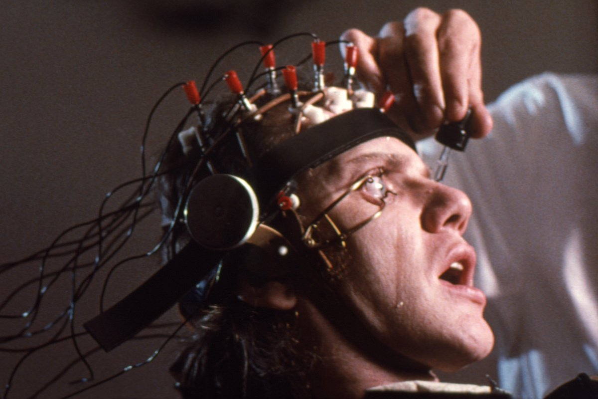    Сцена из фильма «Заводной апельсин», режиссер – Стэнли Кубрик