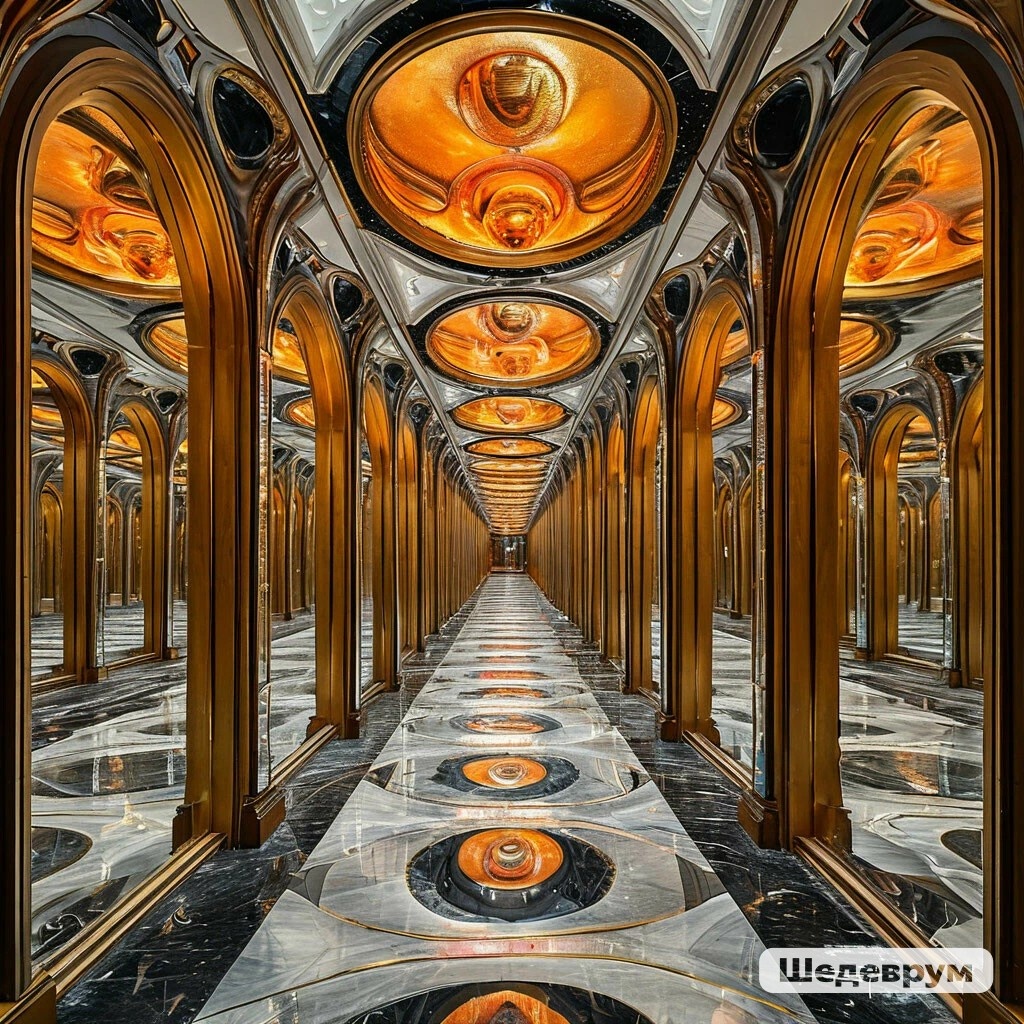 Картинка сгенерирована нейросетью  Шедеврум