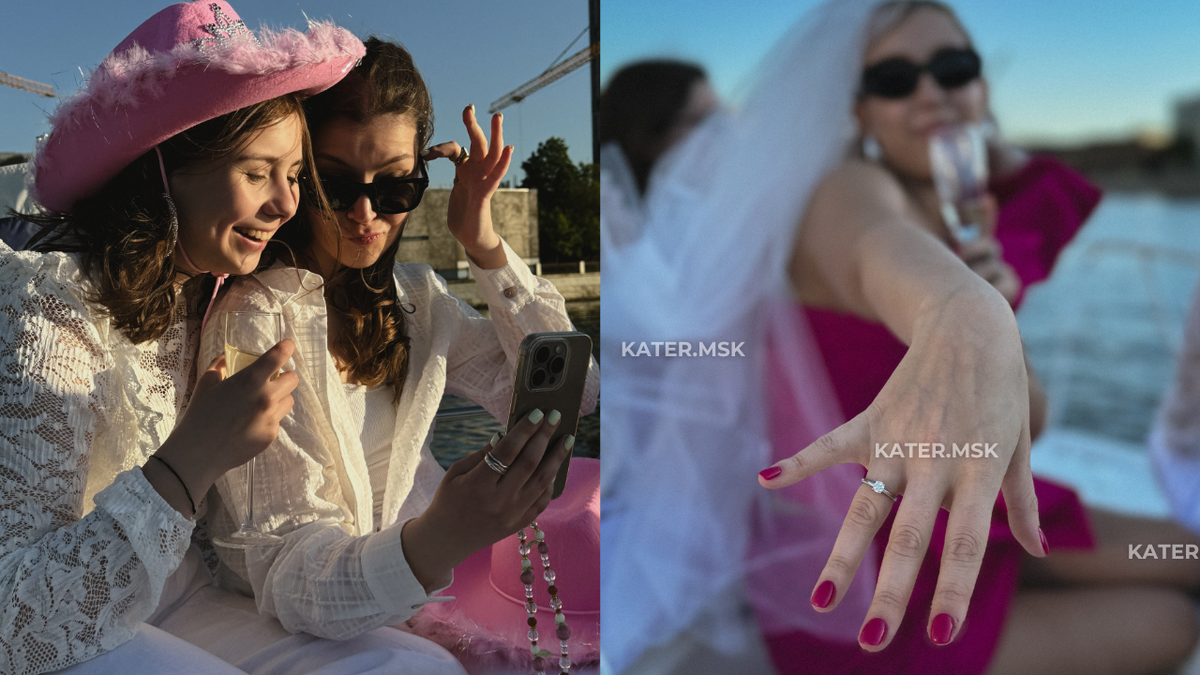 Девичник на яхте ''БОННИ'' / Москва 2024