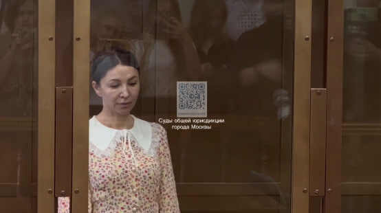    Елена Блиновская. Фото: скриншот из видео пресс-службы судов общей юрисдикции Москвы