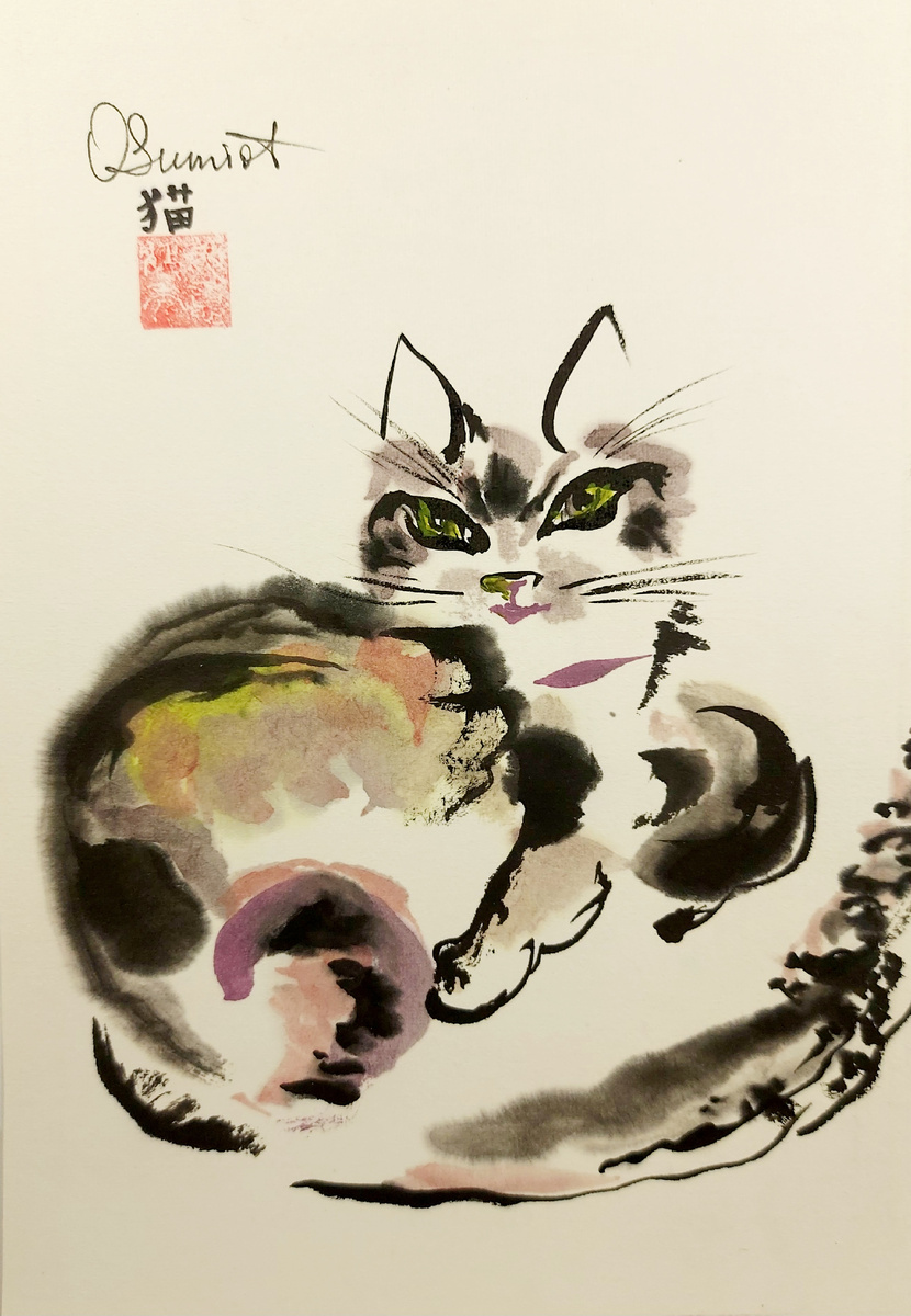 Рисунок автора. По мотивам иллюстраций Мирко Ханака.