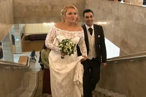    Надежда Ангарская и Раед Бани. Фото: ТВЦ