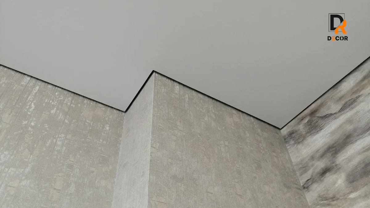 Натяжные потолки DECOR Нижний Новгород. Теневой зазор
