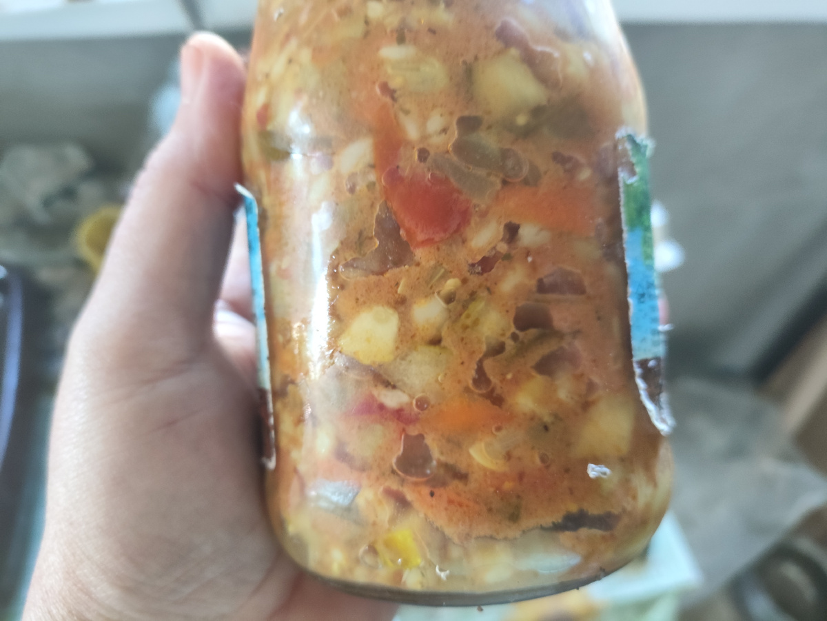 Рассольник в баночке 0,5 л.