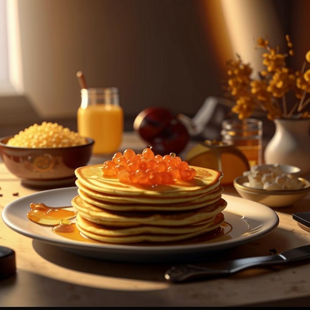 И снова они - Блины! (Источник - нейросеть)