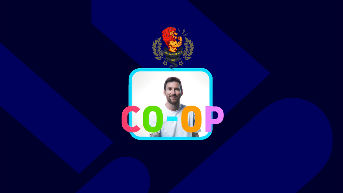 Логотип КООП пространства eFootball