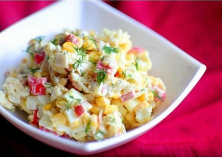 Салат крабовый