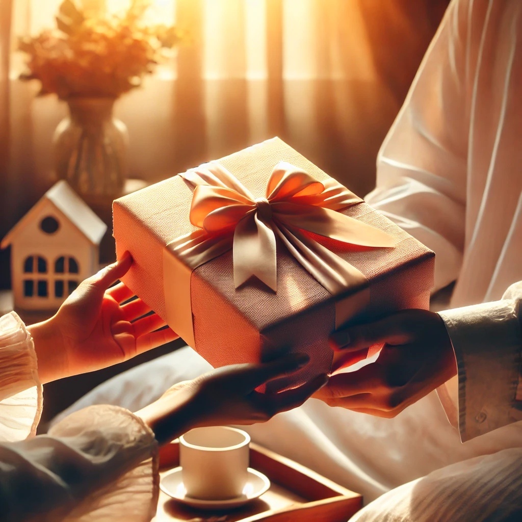 Новый день-это подарок! (картинка от ИИ) 