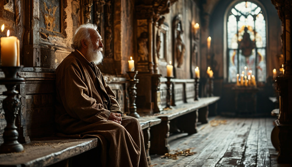 Старый монах