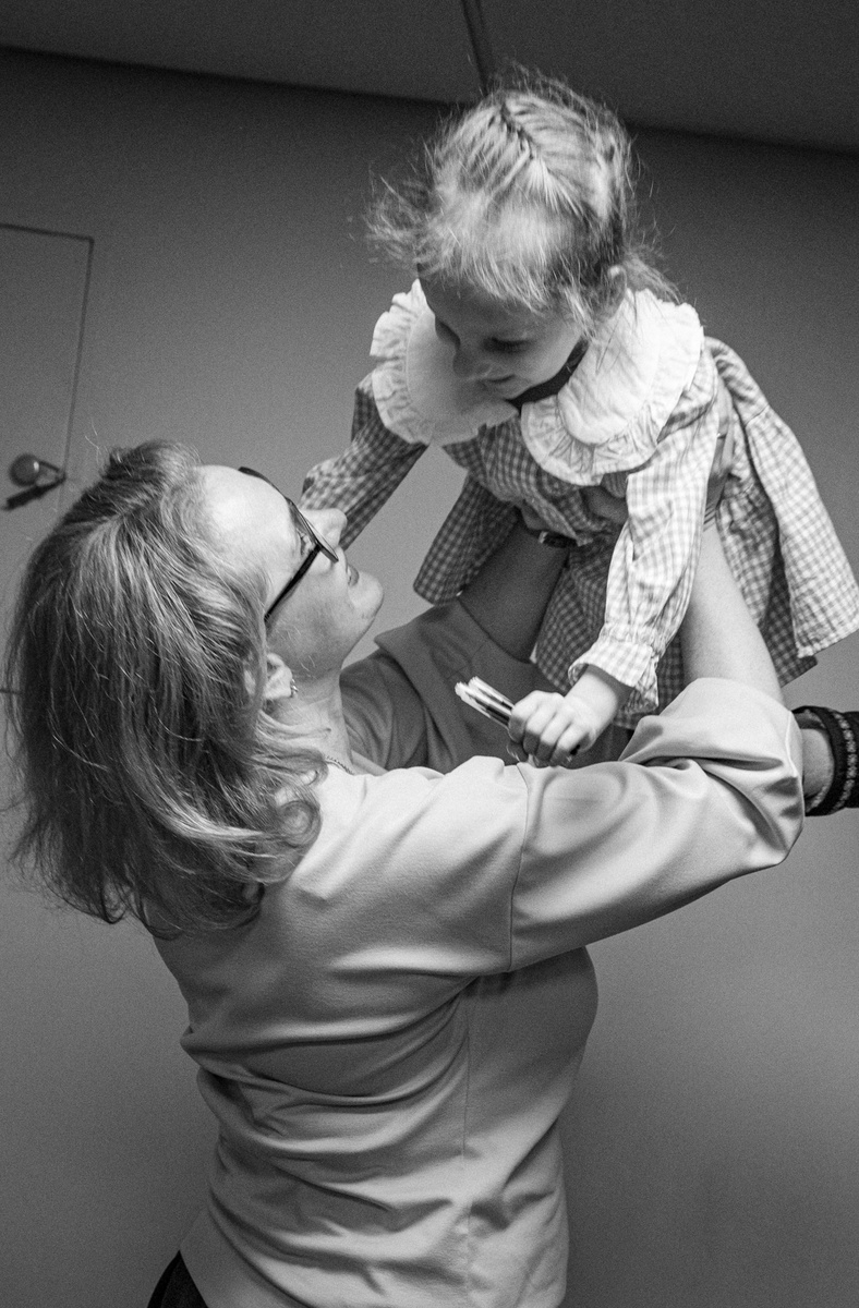 Людмила и Танюша Новохатские, февраль 2025 г.