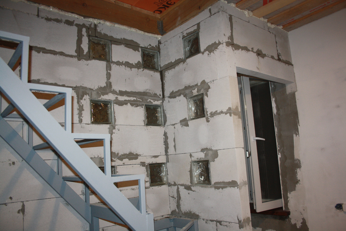 перегородка готова