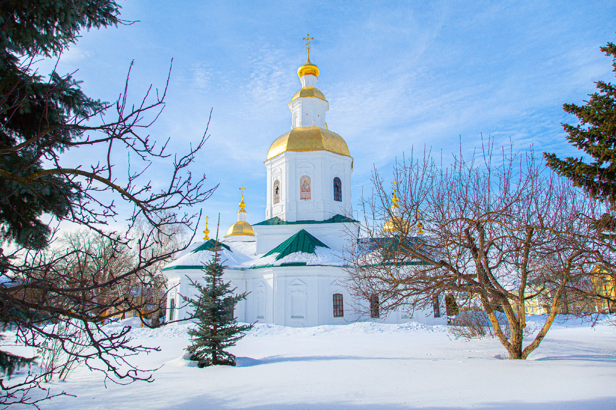 Казанский собор
С этого храма началась история Дивеевского монастыря