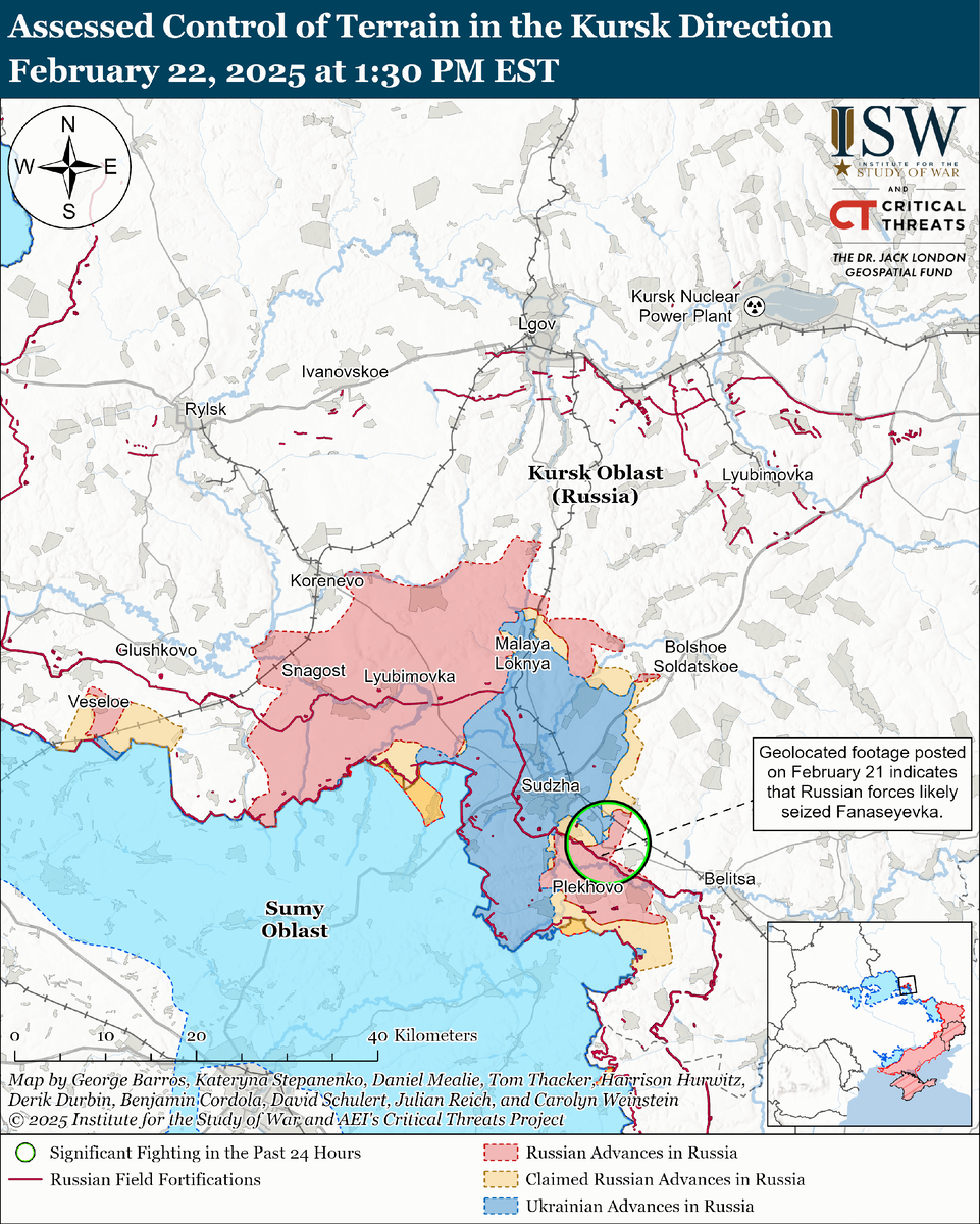 Источник: Американский Институт Изучения Войны. 