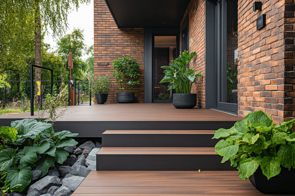    Преобразите ваше крыльцо в стильный лофт с металлическими перилами и террасной доской от ЗМК-Зенит в Уфе! ZMK-ZENIT