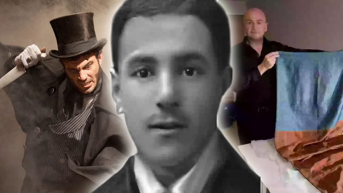 На фото восстановленная внешность преступника Джека Потрашителя. 