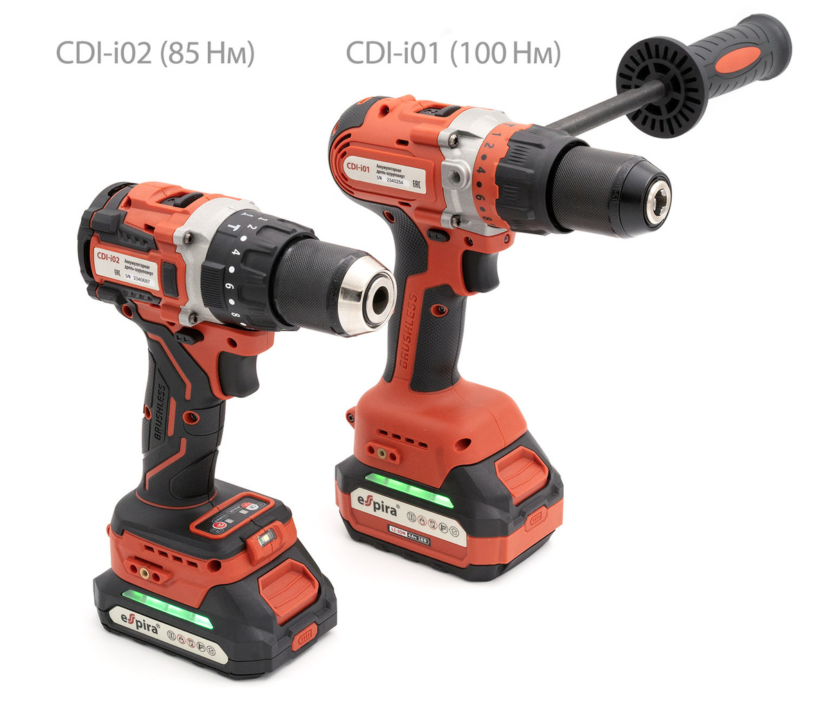 Шуруповерты Espira