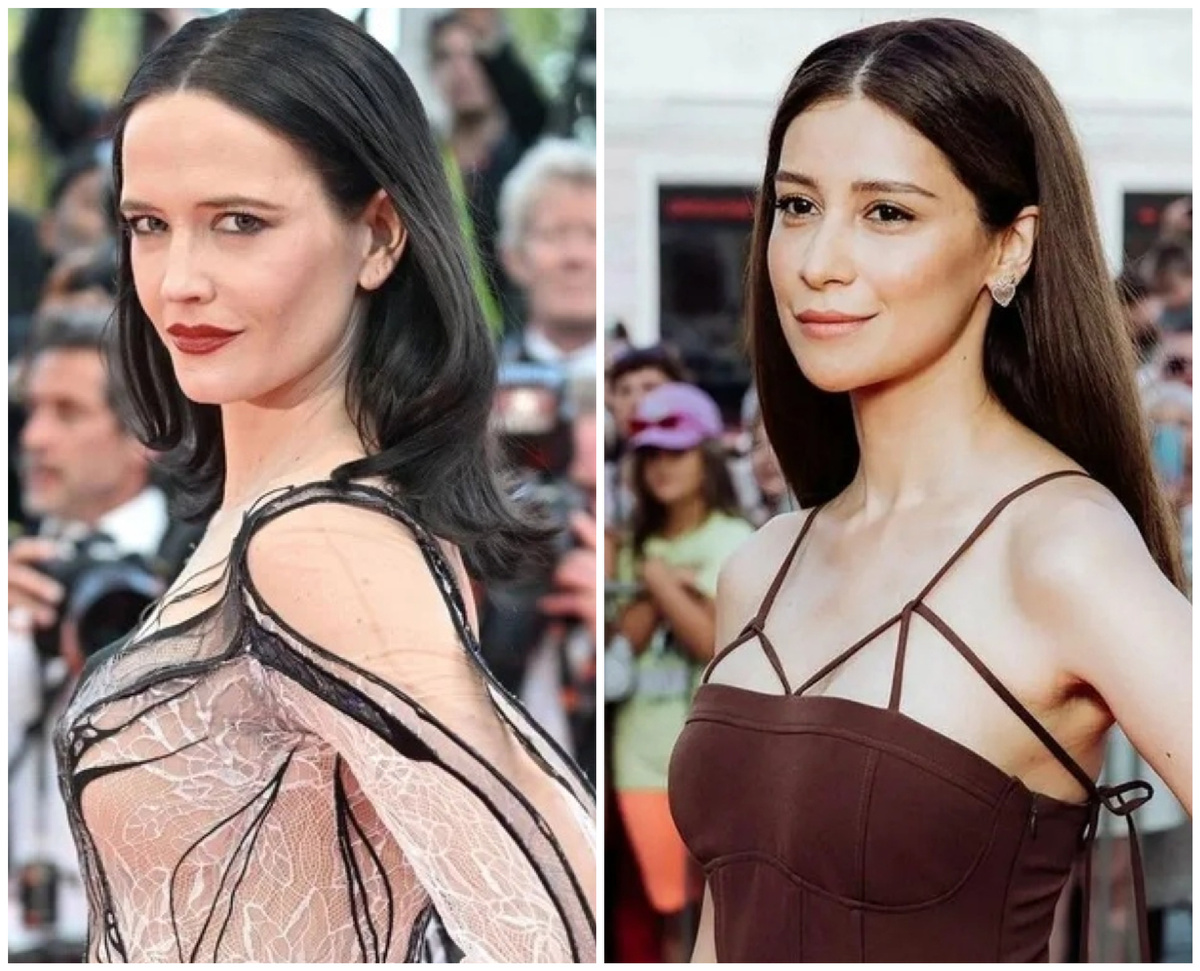 Ева Грин и Равшана Куркова