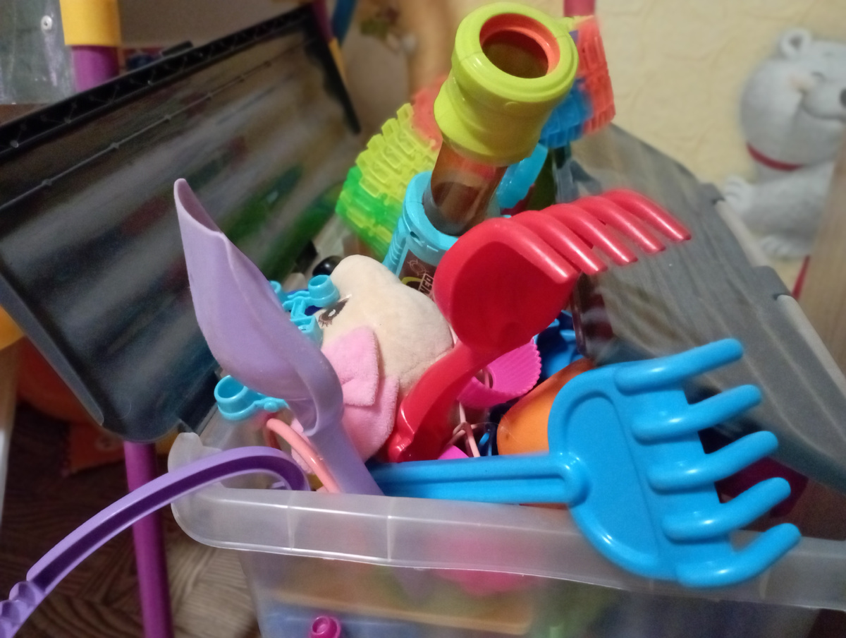 Детских инструментов у нас достаточно,но этого,как оказалось,мало)