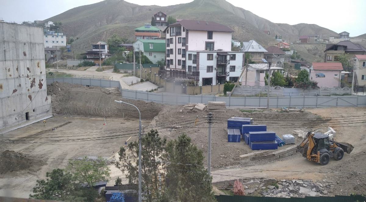 Начало стройки