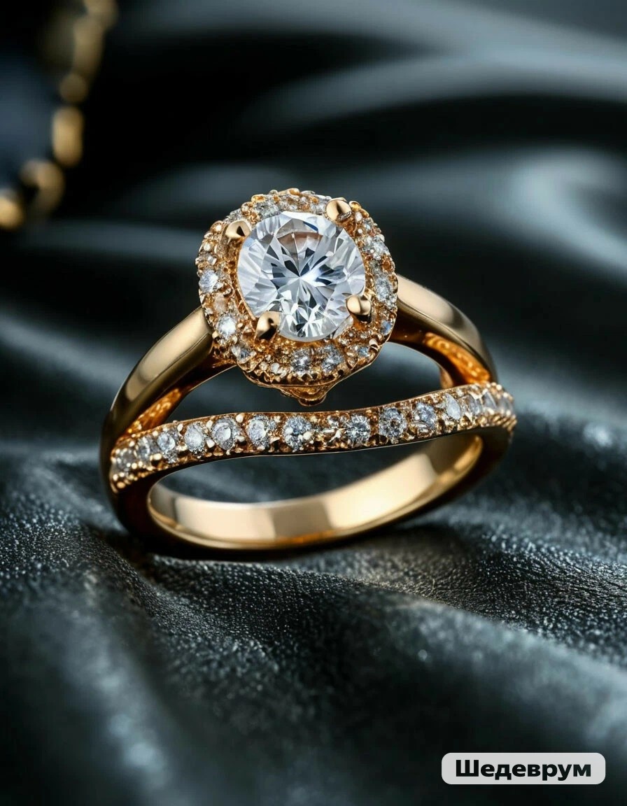 Изображение сгенерировано в нейросети Шедеврум - кольцо