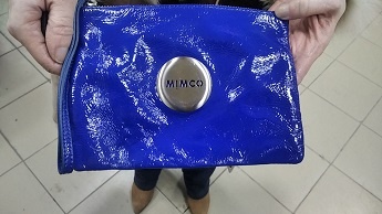 Кожаная косметичка, австралийский бренд, цена 1500