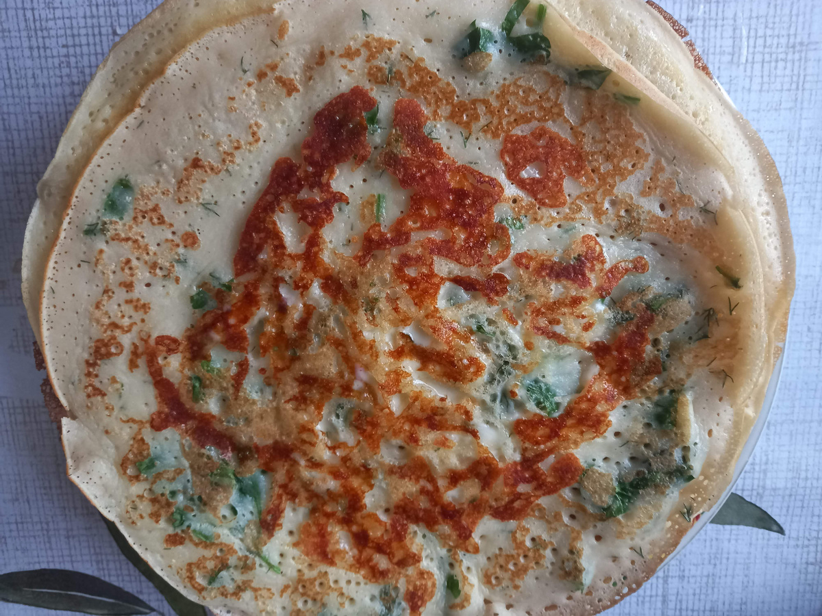 С припёком, очень вкусно 😋