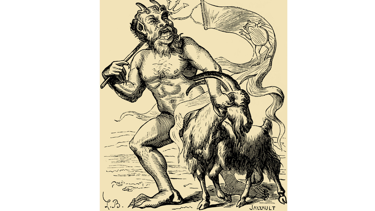 Демон Азазель, инфернальный словарь,Колин де Планси, 1825