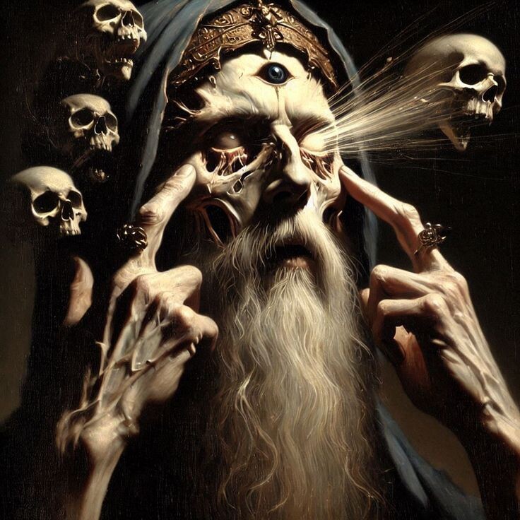 Колдун Глючноглаз выпускает черепки-дроны миникамеры