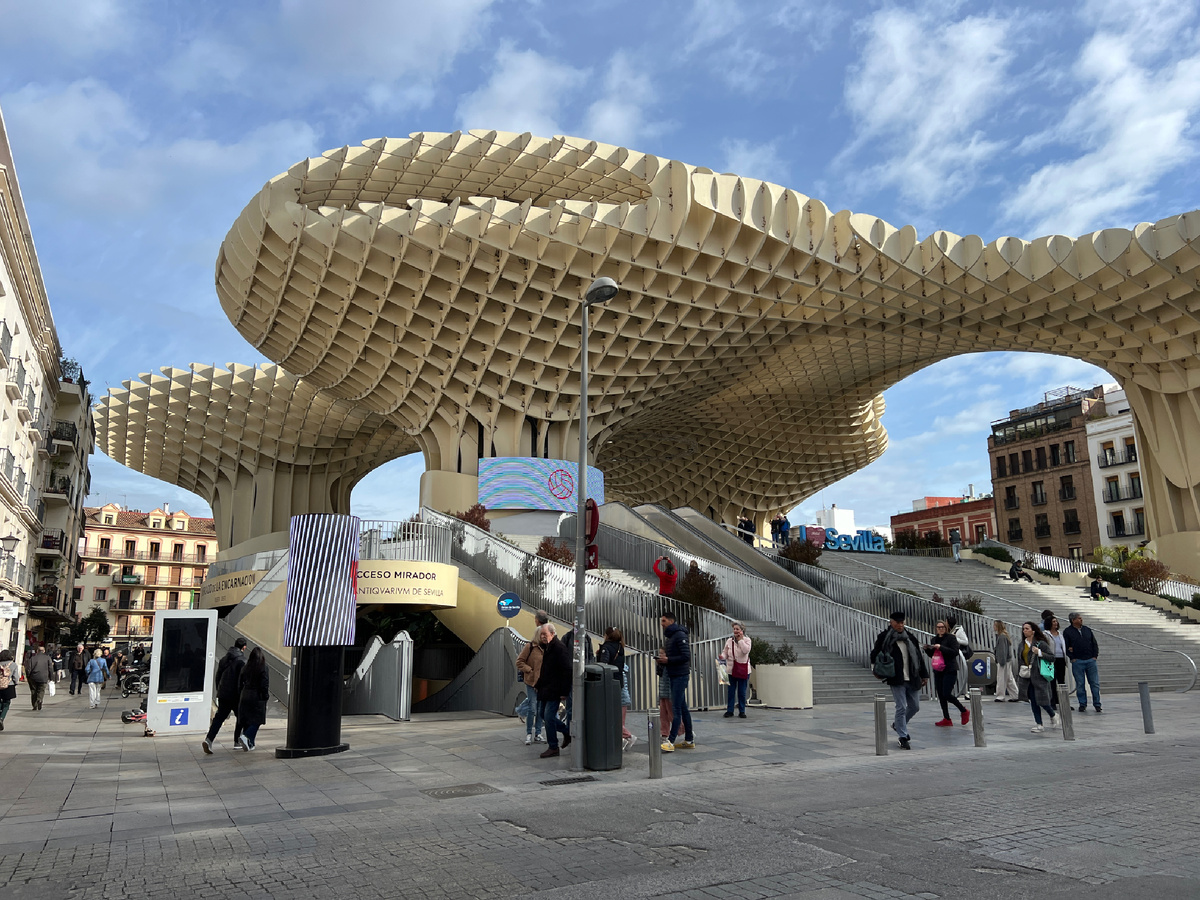 Метрополь Парасоль, Севилья, Испания. Фото автора 