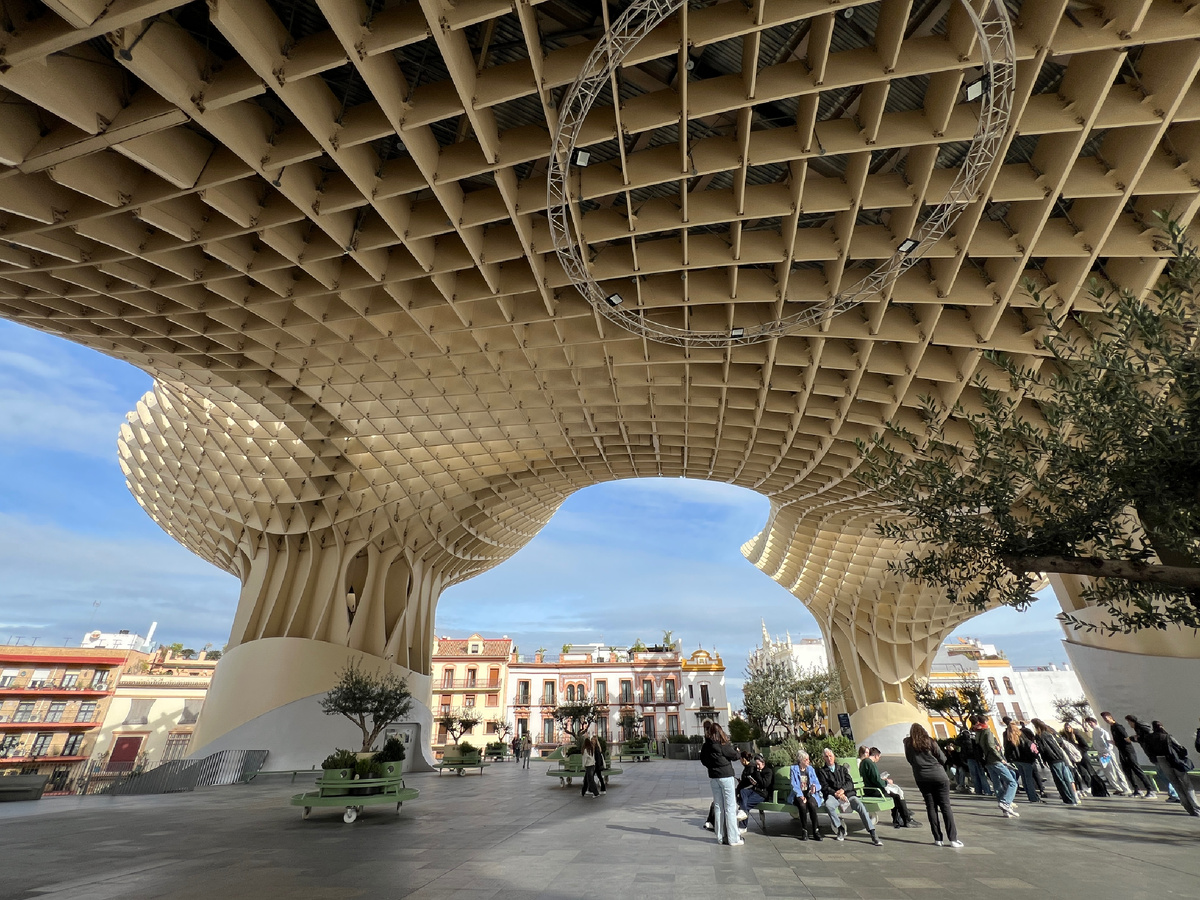 Метрополь Парасоль, Севилья, Испания. Фото автора 