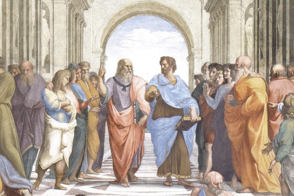 Фреска Рафаэля с сайта Onverticality.com