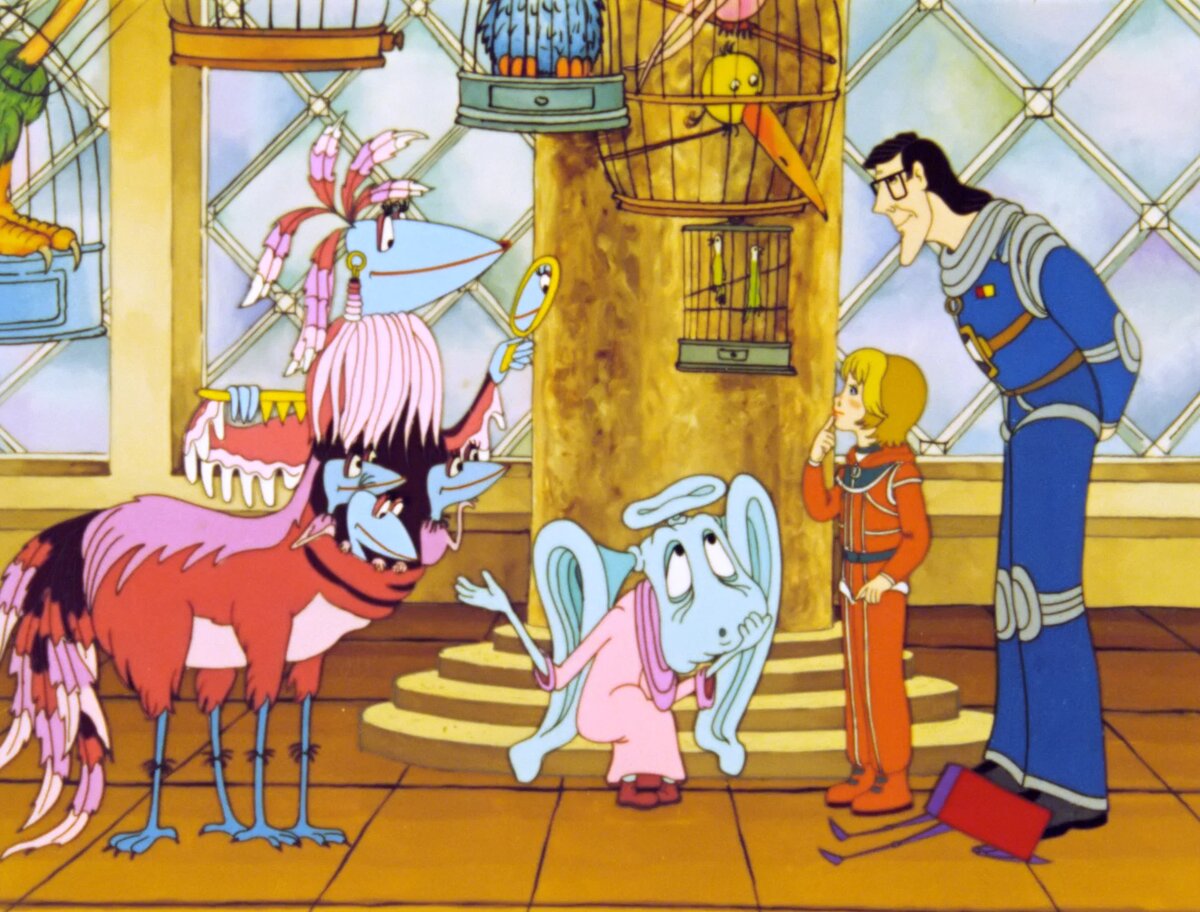 Из мультфильма «Тайна третьей планеты»