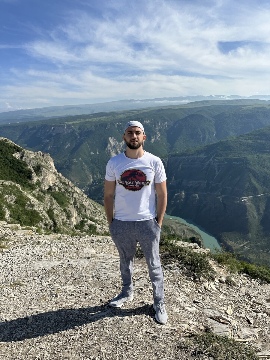 Сулакский каньон и я.