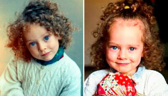 Дарья-Аглая Тарасова в детстве. Источник изображения kulturologia.ru