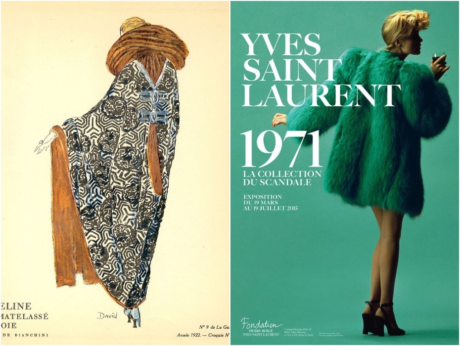 1. 1922. YSL 1971. Иллюстрации из открытых источников. Коллажи авторские.